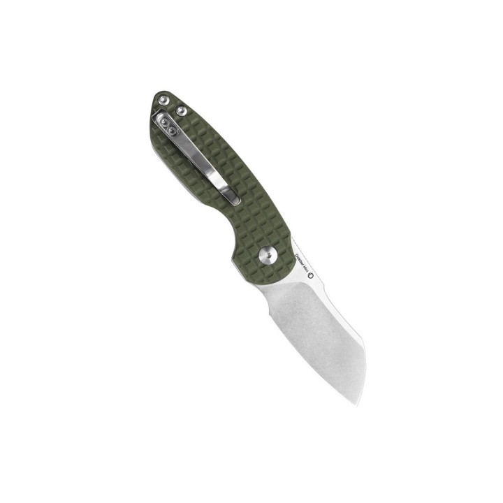 Couteau Kizer October Mini Green Lame Acier 154CM Manche G10 IKBS Linerlock Clip KIV2569C1 - Livraison Gratuite