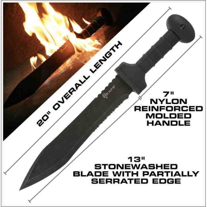 Glaive Reapr Legion Sword Lame Acier 420 Manche Nylon Etui Nylon SHF11019 - Livraison Gratuite