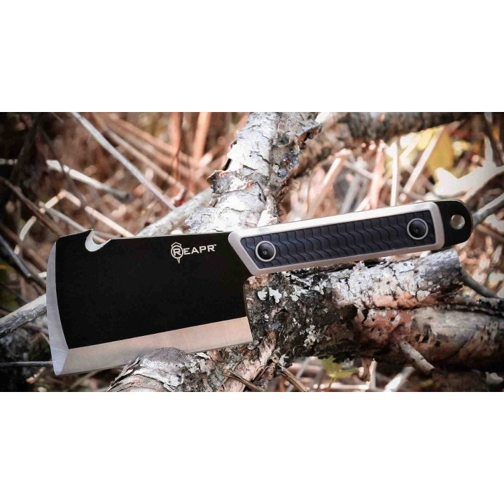 Couperet Reapr Versa CLEAVER Lame Acier 420 Manche TPR Etui Nylon SHF11016 - Livraison Gratuite