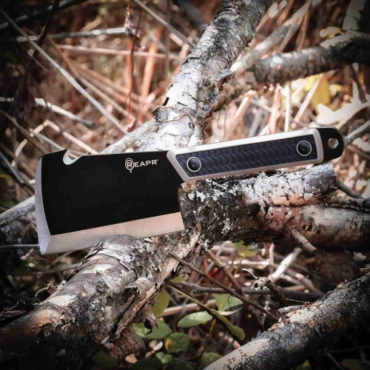 Couperet Reapr Versa CLEAVER Lame Acier 420 Manche TPR Etui Nylon SHF11016 - Livraison Gratuite