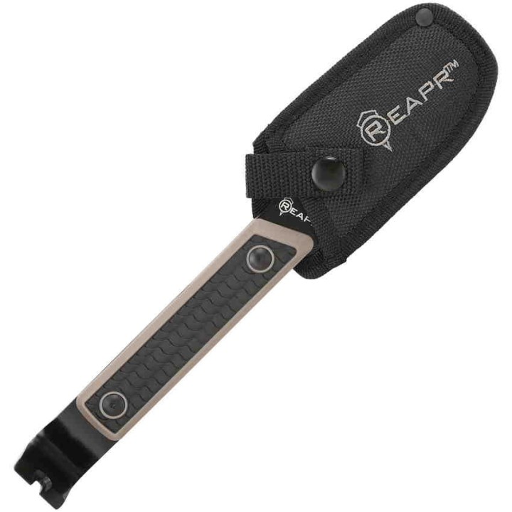 Couteau Pied De Biche Reapr Versa Tac Pry Bar Lame Acier 420 Etui Nylon SHF11015 - Livraison Gratuite
