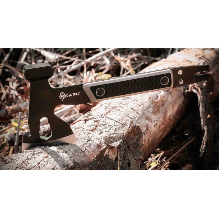Hache Reapr Versa Camp Axe Lame Acier 420 Manche TPR Etui Nylon SHF11014 - Livraison Gratuite