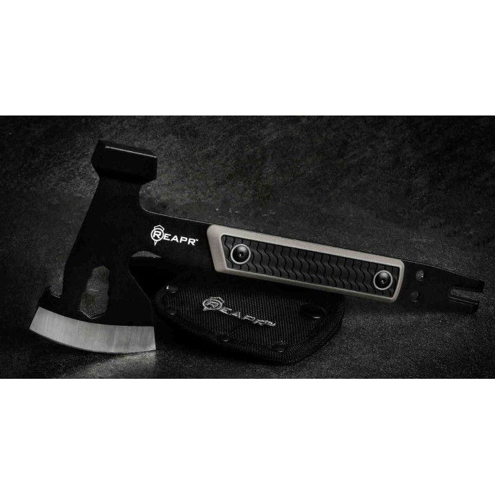 Hache Reapr Versa Camp Axe Lame Acier 420 Manche TPR Etui Nylon SHF11014 - Livraison Gratuite
