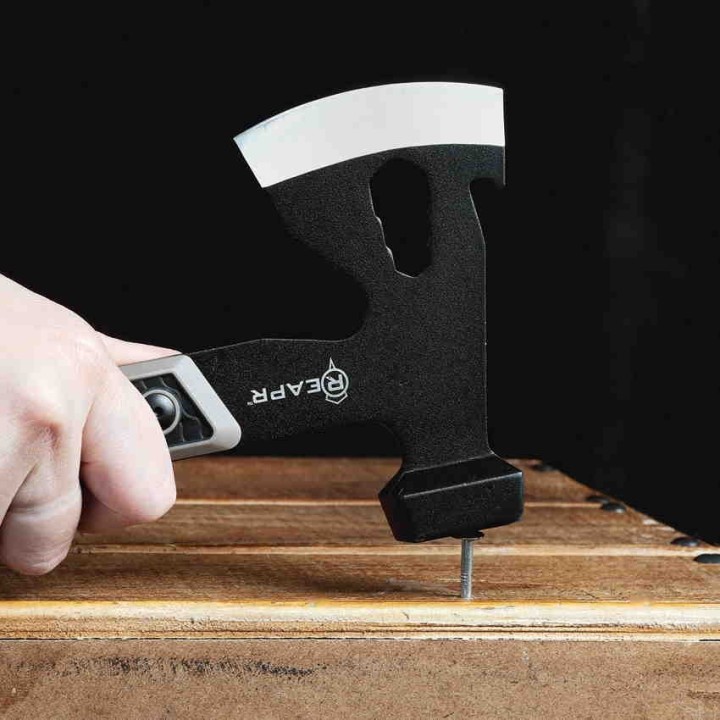 Hache Reapr Versa Camp Axe Lame Acier 420 Manche TPR Etui Nylon SHF11014 - Livraison Gratuite