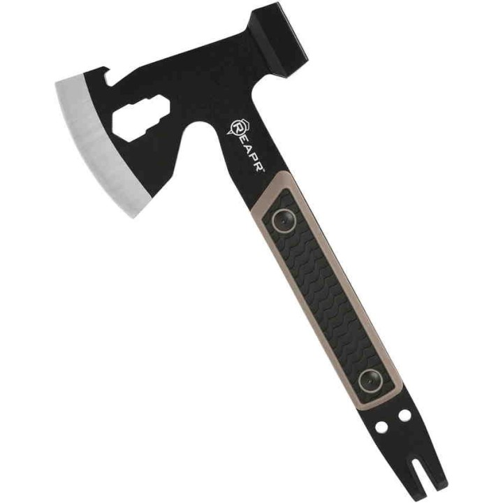 Hache Reapr Versa Camp Axe Lame Acier 420 Manche TPR Etui Nylon SHF11014 - Livraison Gratuite