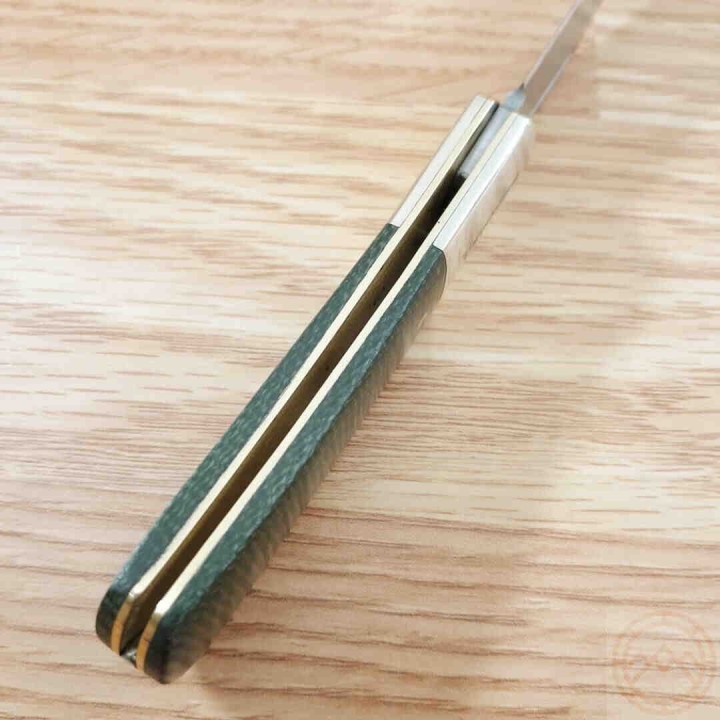Couteau Browning Steambank Folder Lame Acier 12C27 Manche Micarta BR0475 - Livraison Gratuite