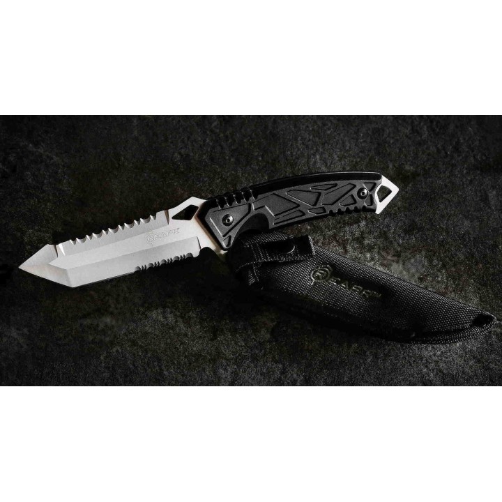 Couteau Reapr Javelin Tanto Lame Acier 420 Manche Aluminium Etui Nylon SHF11011 - Livraison Gratuite