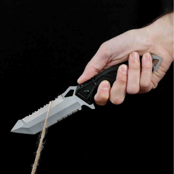Couteau Reapr Javelin Tanto Lame Acier 420 Manche Aluminium Etui Nylon SHF11011 - Livraison Gratuite