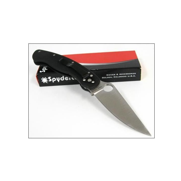Couteau SPYDERCO Military Model PLAIN EDGE SC36GPE S30V