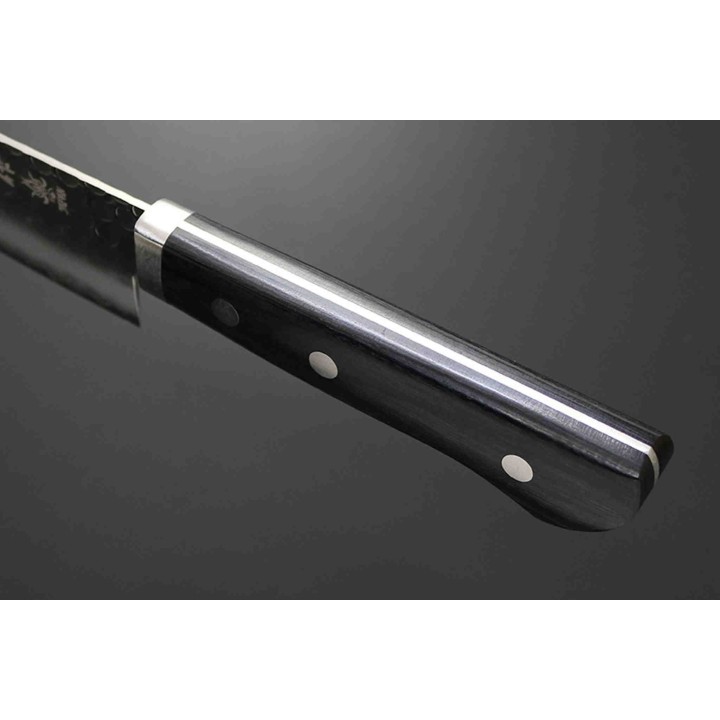 Couteaude Cuisine Kanetsune Kengata Kitchen Lame Acier VG1/SUS-410 Manche Bois Made Japan KC945 - Livraison Gratuite