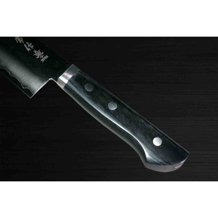 Couteaude Cuisine Kanetsune Kengata Kitchen Lame Acier VG1/SUS-410 Manche Bois Made Japan KC945 - Livraison Gratuite