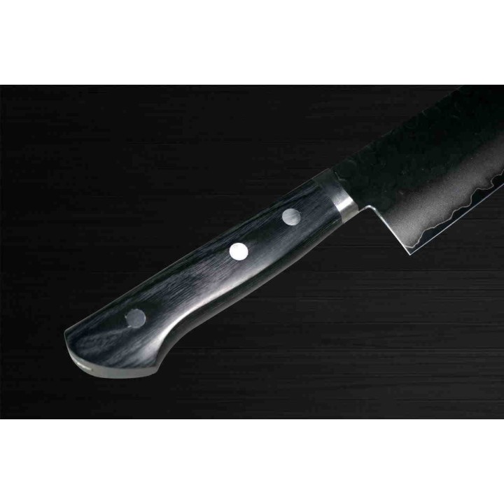 Couteaude Cuisine Kanetsune Kengata Kitchen Lame Acier VG1/SUS-410 Manche Bois Made Japan KC945 - Livraison Gratuite