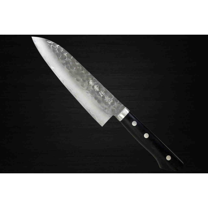 Couteaude Cuisine Kanetsune Kengata Kitchen Lame Acier VG1/SUS-410 Manche Bois Made Japan KC945 - Livraison Gratuite