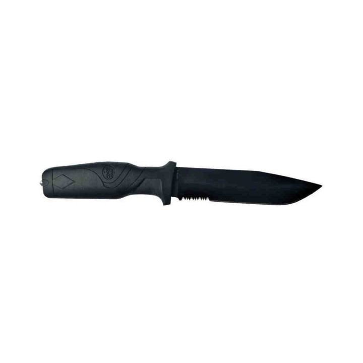Couteau Tactical Smith&Wesson Search & Rescue Lame Acier 8Cr13MoV Manche Aluminium Etui Nylon SW1100071 - Livraison Gratuite