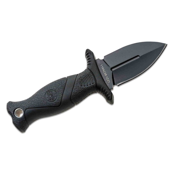 Couteau de Botte Smith&Wesson Small Boot Lame Acier 8Cr13MoV Manche TPE Etui Nylon SW1160815 - Livraison Gratuite