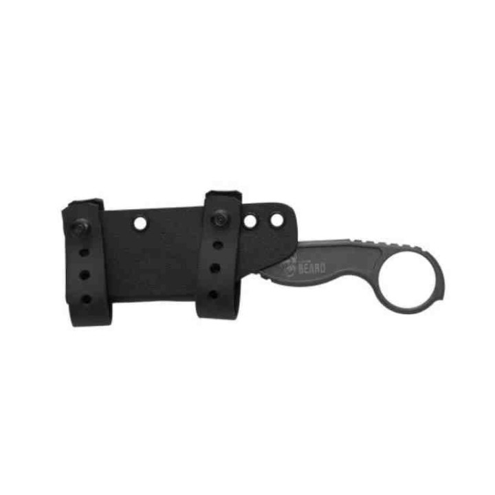 Couteau Flagrant Beard Havoc River Wash Lame Acier Carbone 1095 Etui Kydex USA FBFHAV01 - Livraison Gratuite