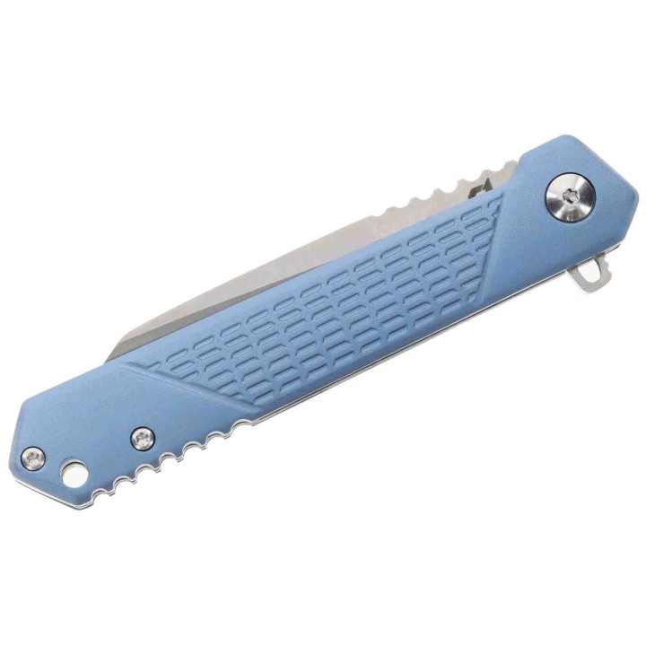 Couteau Schrade Inert Wharncliffe Lame Acier AUS-10 Manche Aluminum Linerlock Clip SCH1159320 - Livraison Gratuite