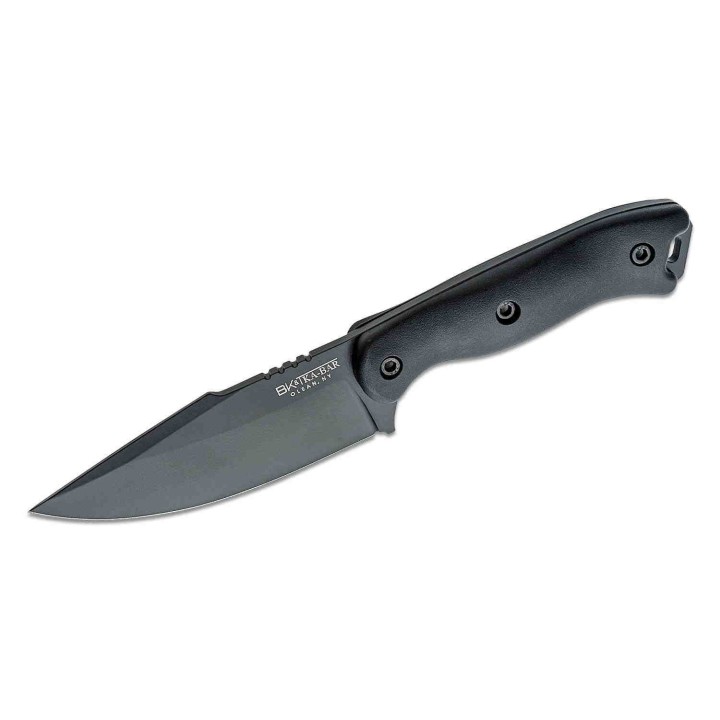 Couteau KA-BAR Becker Black Harpoon Lame Acier Carbone 1095 Manche Zytel Etui Polymère USA BKR18BK - Livraison Gratuite