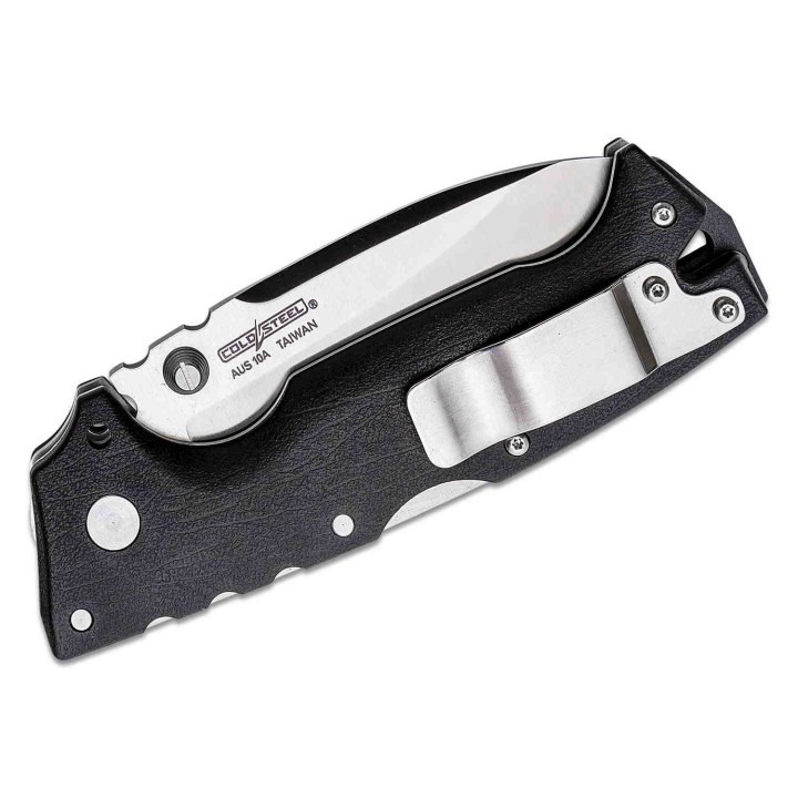 Couteau Cold Steel AD-10 Lite Lame Acier AUS-10 Drop Point Manche GFN Lockback Clip CSFLAD10 - Livraison Gratuite