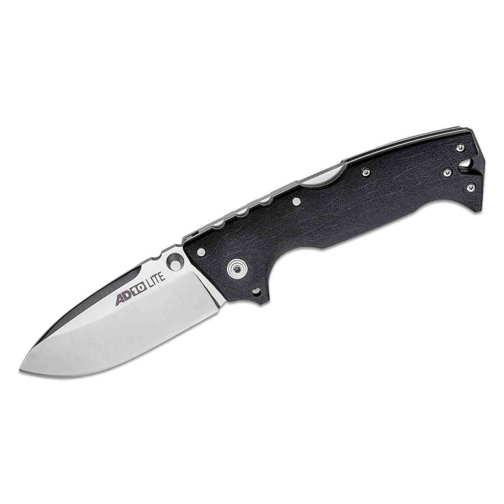 Couteau Cold Steel AD-10 Lite Lame Acier AUS-10 Drop Point Manche GFN Lockback Clip CSFLAD10 - Livraison Gratuite