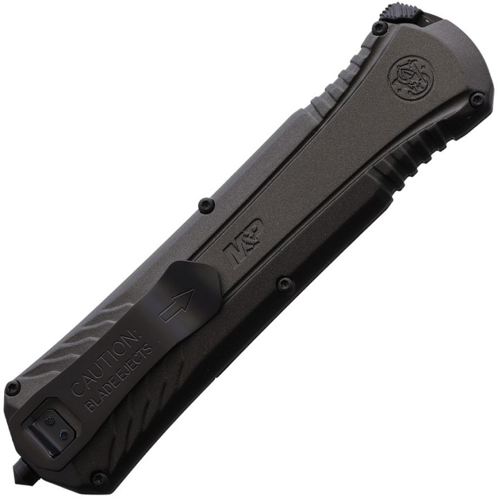 Couteau Automatique OTF Smith&Wesson M&P Lame Acier AUS-8 Dague Manche Alu SW1160824 - Livraison Gratuite