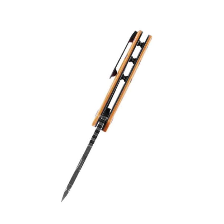 Couteau Kansept KTC3 Orange Manche G10 Lame Acier 154CM Linerlock Clip KT1031A4 - Livraison Gratuite