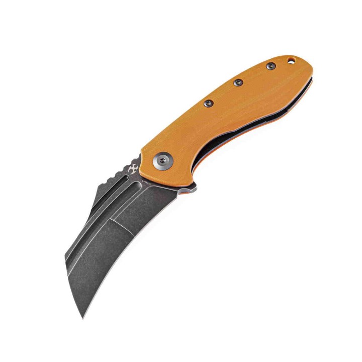 Couteau Kansept KTC3 Orange Manche G10 Lame Acier 154CM Linerlock Clip KT1031A4 - Livraison Gratuite