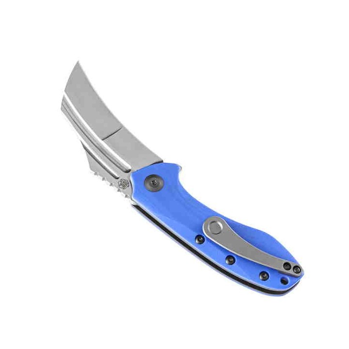 Couteau Kansept KTC3 Dark Blue Manche G10 Lame Acier 154CM Linerlock Clip KT1031A3 - Livraison Gratuite