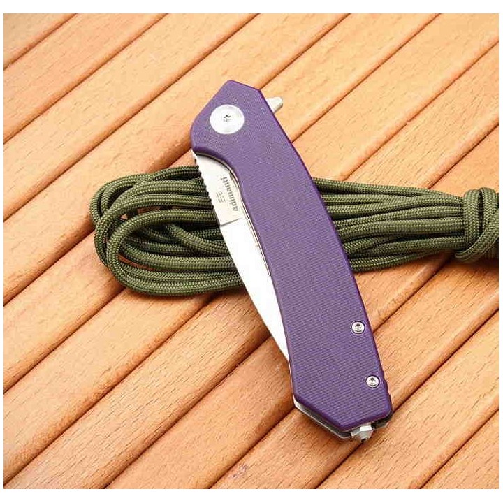 Couteau Ganzo Adimanti Blue Manche G10 Lame Acier D2 Framelock Clip GASKBL - Livraison Gratuite