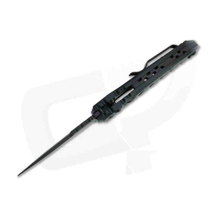 Couteau Automatique Hogue A01 MicroSwitch AUTO Lame Acier CPM-154 Manche Aluminium Made USA HO24116 - Livraison Gratuite
