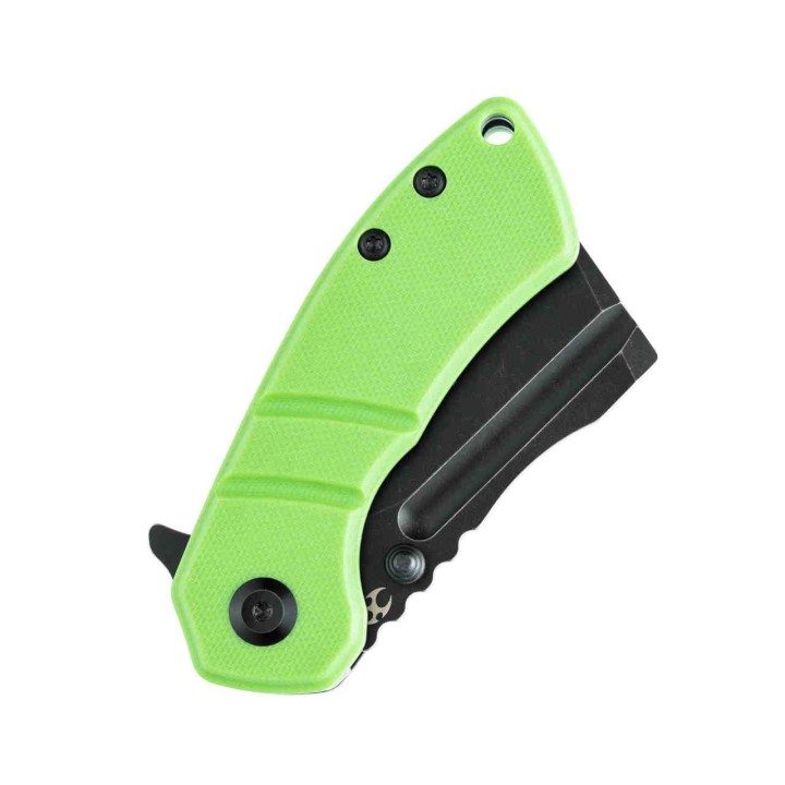 Couteau Kansept Korvid M Green Manche G10 Lame Acier 154CM Linerlock Clip KT2030A8 - Livraison Gratuite