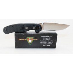 Couteau Ontario Rat II Lame Acier AUS-8 Manche FRN Ontario Rat Model II ON8860 - Livraison Gratuite