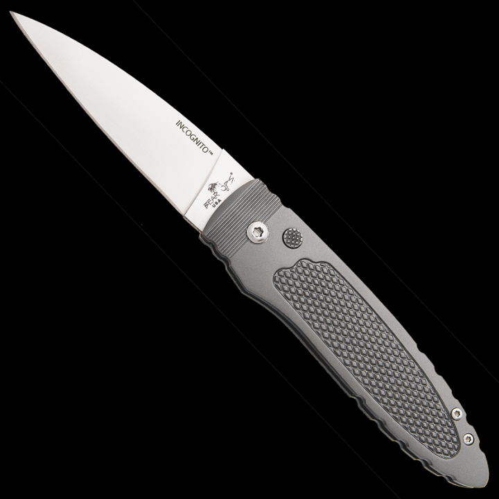 Couteau Automatique Bear OPS Incognito AUTO Lame Acier 14C28N Manche Acier USA BCAC800S - Livraison Gratuite