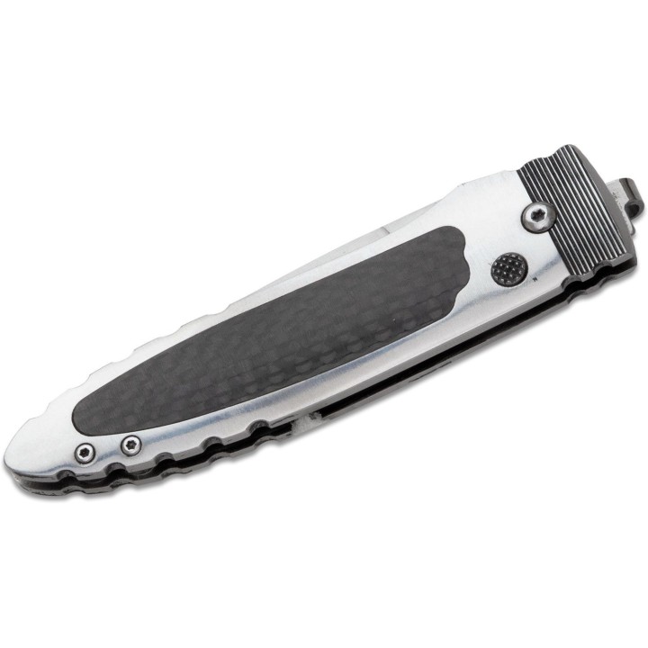 Couteau Automatique Bear OPS Incognito AUTO Lame Acier 14C28N Manche Acier/FCarbone USA BCAC800CFS - Livraison Gratuite