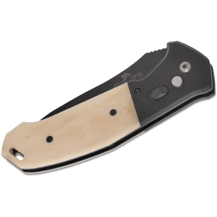Couteau Automatique Bear OPS Bold Action V Tanto Lame Acier 14C28N Manche OS /G10 Made USA BCAC550WSB6B - Livraison Gratuite