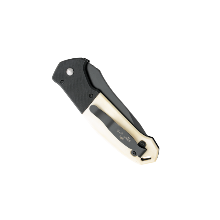 Couteau Automatique Bear OPS Bold Action V Tanto Lame Acier 14C28N Manche OS /G10 Made USA BCAC550WSB6B - Livraison Gratuite