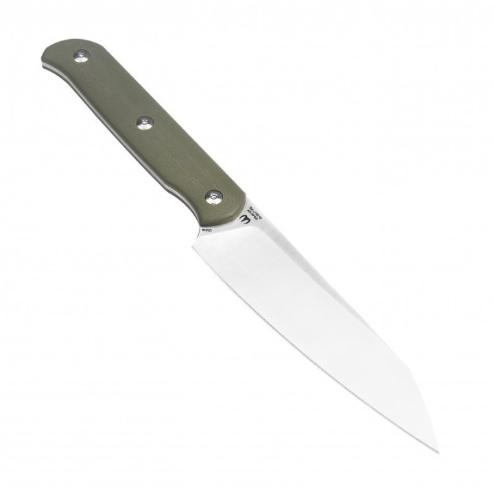 Couteau CJRB Silax Green Lame Acier AR-RPM9 Satin Manche G10 Etui Kydex J1921BGN - Livraison Gratuite