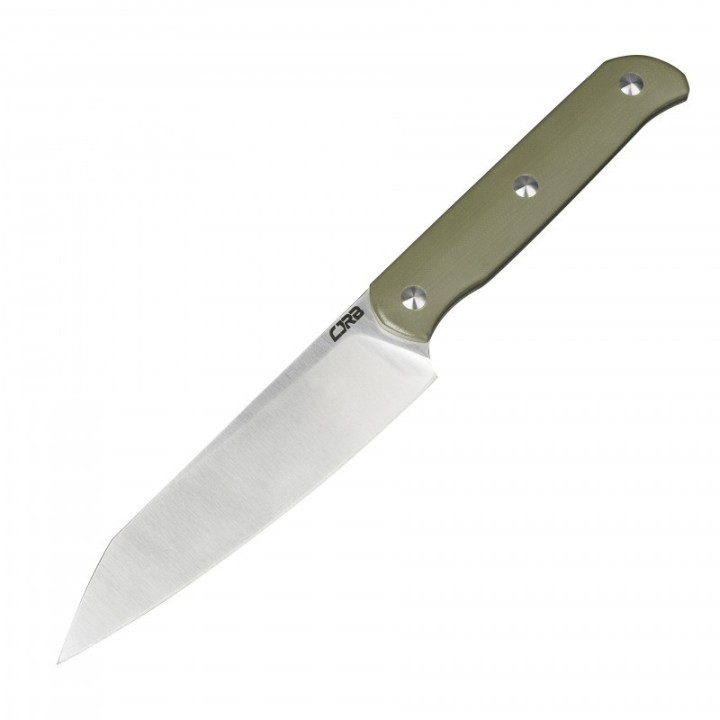 Couteau CJRB Silax Green Lame Acier AR-RPM9 Satin Manche G10 Etui Kydex J1921BGN - Livraison Gratuite