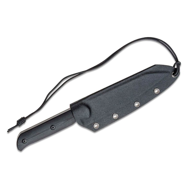 Couteau CJRB Silax Black Lame Acier AR-RPM9 Black Manche G10 Etui Kydex J1921BBBK - Livraison Gratuite