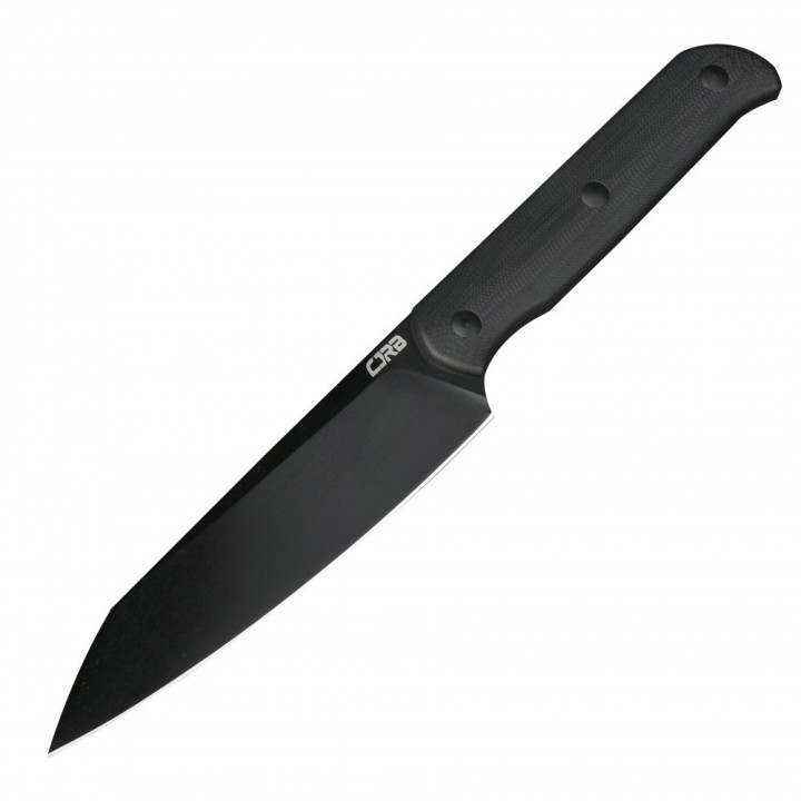 Couteau CJRB Silax Black Lame Acier AR-RPM9 Black Manche G10 Etui Kydex J1921BBBK - Livraison Gratuite