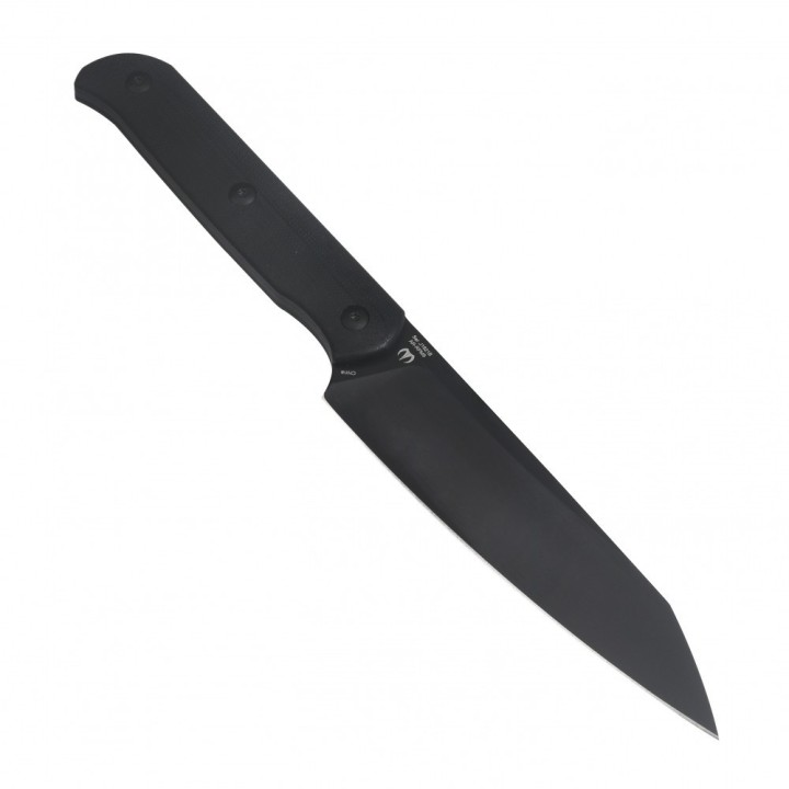 Couteau CJRB Silax Black Lame Acier AR-RPM9 Black Manche G10 Etui Kydex J1921BBBK - Livraison Gratuite