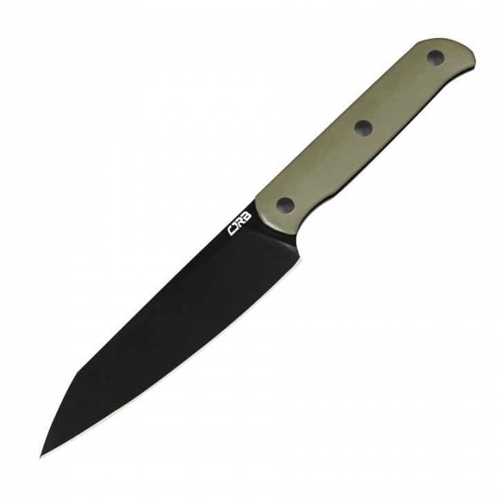 Couteau CJRB Silax Green Lame Acier AR-RPM9 Black Manche G10 Etui Kydex J1921BBGN - Livraison Gratuite