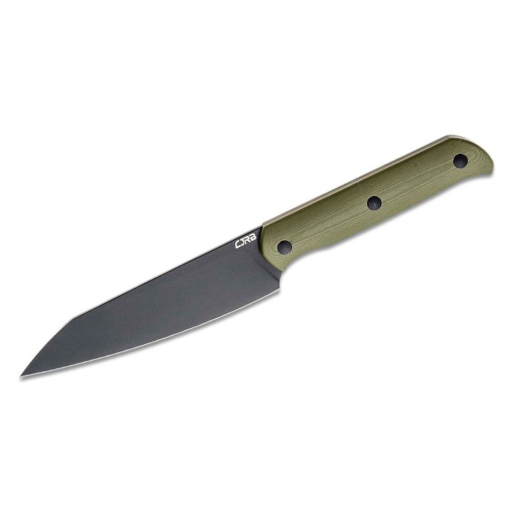 Couteau CJRB Silax Green Lame Acier AR-RPM9 Black Manche G10 Etui Kydex J1921BBGN - Livraison Gratuite