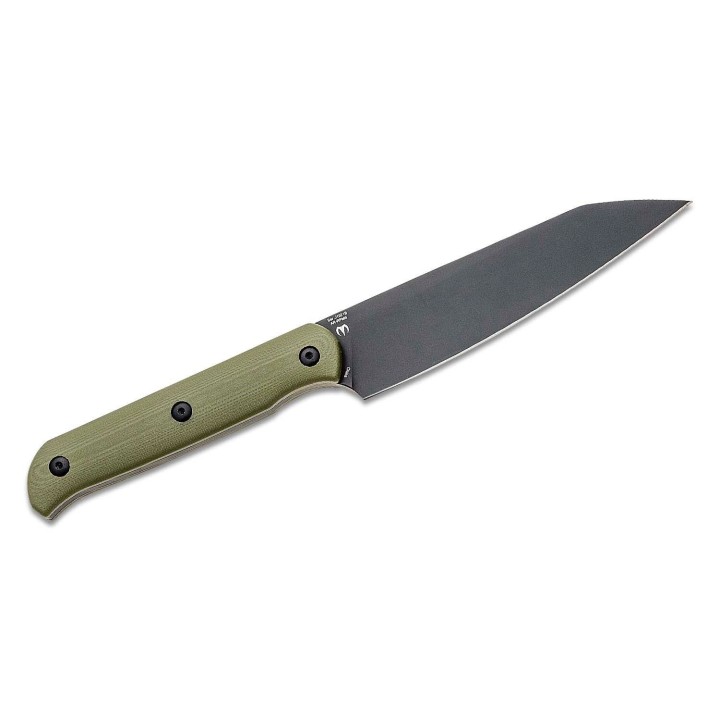Couteau CJRB Silax Green Lame Acier AR-RPM9 Black Manche G10 Etui Kydex J1921BBGN - Livraison Gratuite