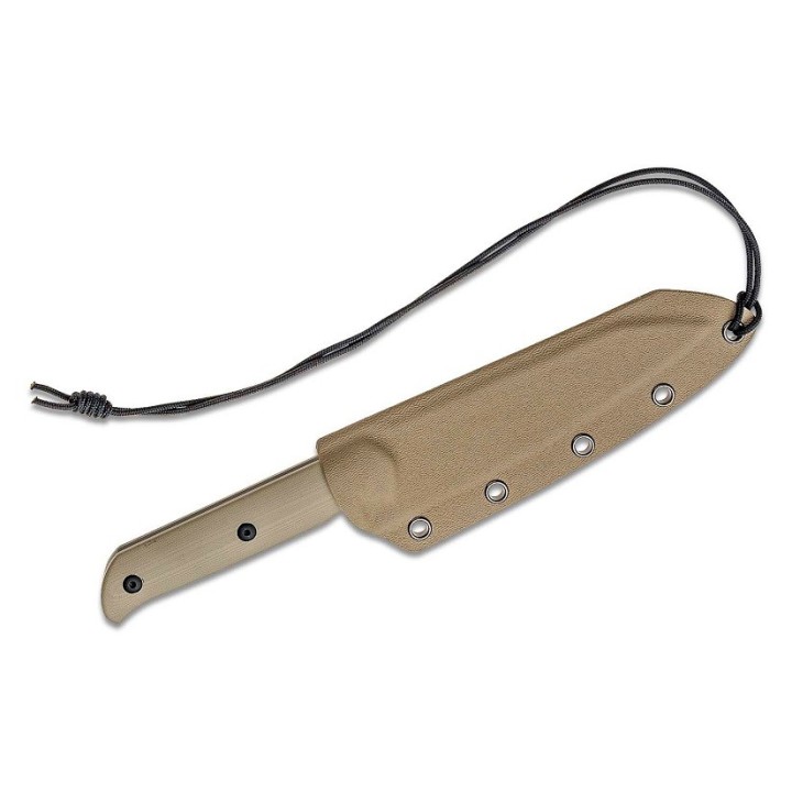 Couteau CJRB Silax Desert Lame Acier AR-RPM9 Black Manche G10 Etui Kydex J1921BBDE - Livraison Gratuite