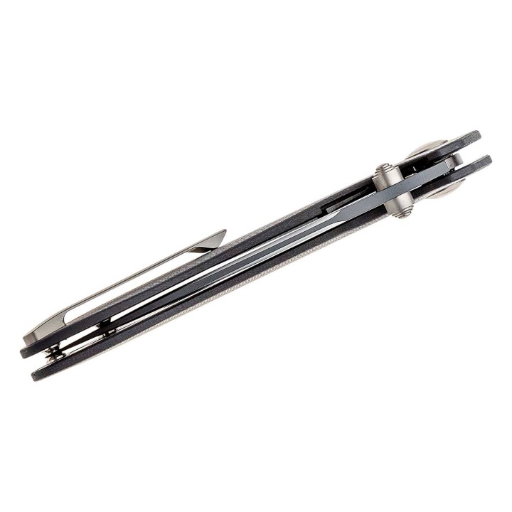 Couteau CJRB Scoria Black Lame Acier AR-RPM9 Manche G10 IKBS J1920BBK - Livraison Gratuite