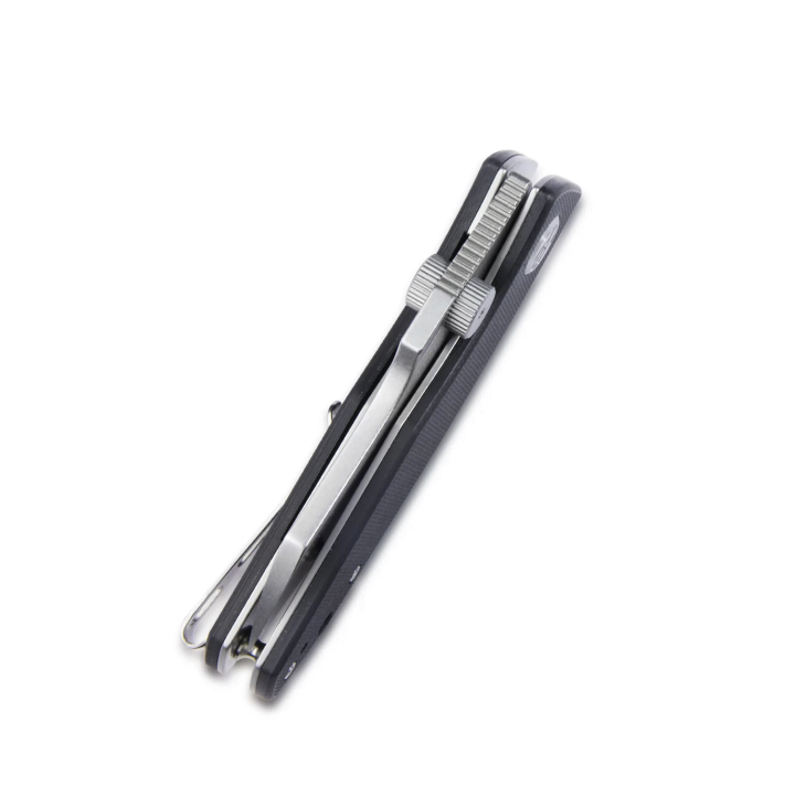 Couteau Kubey Monsterdog Black Lame Acier 14C28N Manche G10 IKBS Linerlock Clip KUB337A - Livraison Gratuite