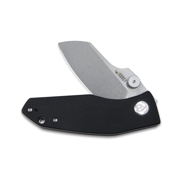 Couteau Kubey Monsterdog Black Lame Acier 14C28N Manche G10 IKBS Linerlock Clip KUB337A - Livraison Gratuite