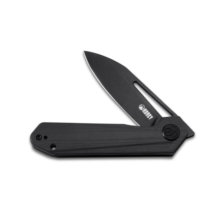 Couteau Kubey Royal Nest Black Lame Acier D2 Dark Manche G10 IKBS Linerlock Clip KUB321H - Livraison Gratuite