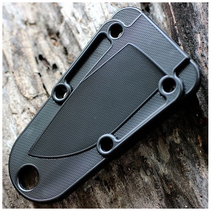 ESISPCK Esee Izula Kit Gray Finish 1095 Carbon Blade Plastic Sheath USA - Livraison Gratuite